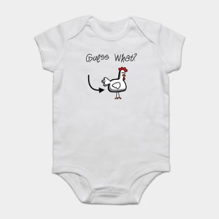 Guess What? Chicken Butt! Baby Bodysuit